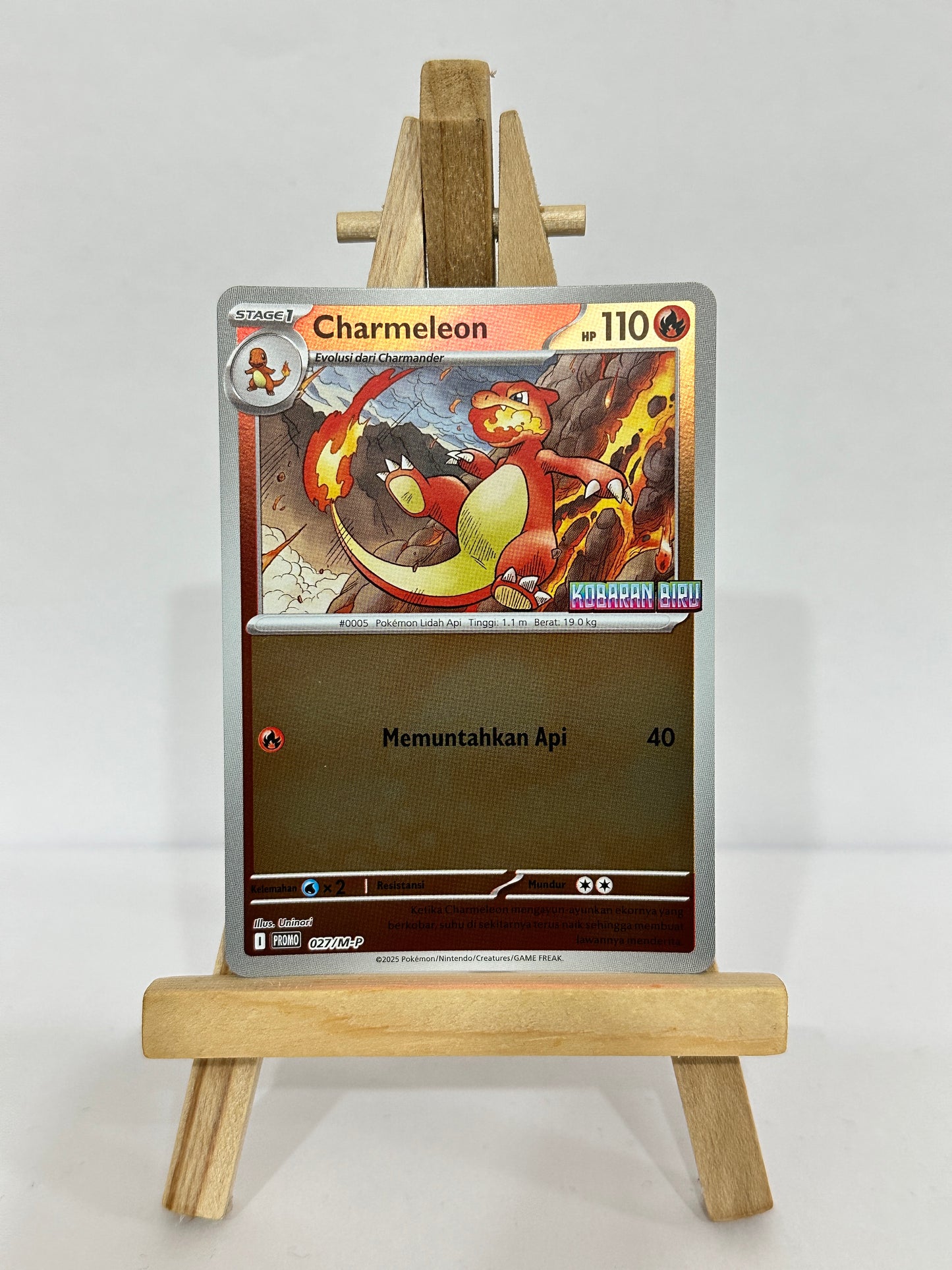 Charmeleon (Reverse Holo Promo) Indonesia