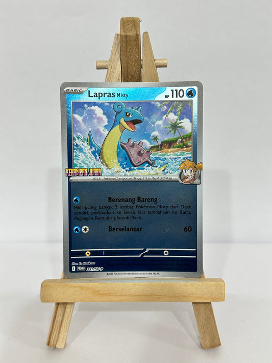 Misty’s Lapras (Reverse Holo Promo) Indonesia