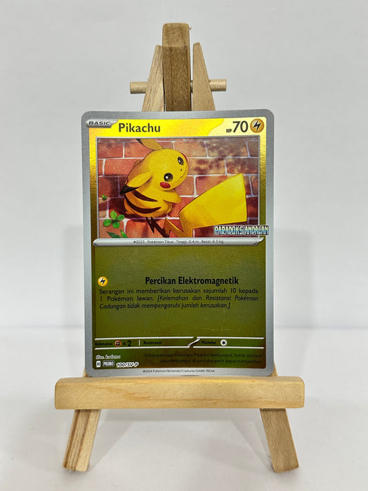 Pikachu (Reverse Holo Promo) Indonesia