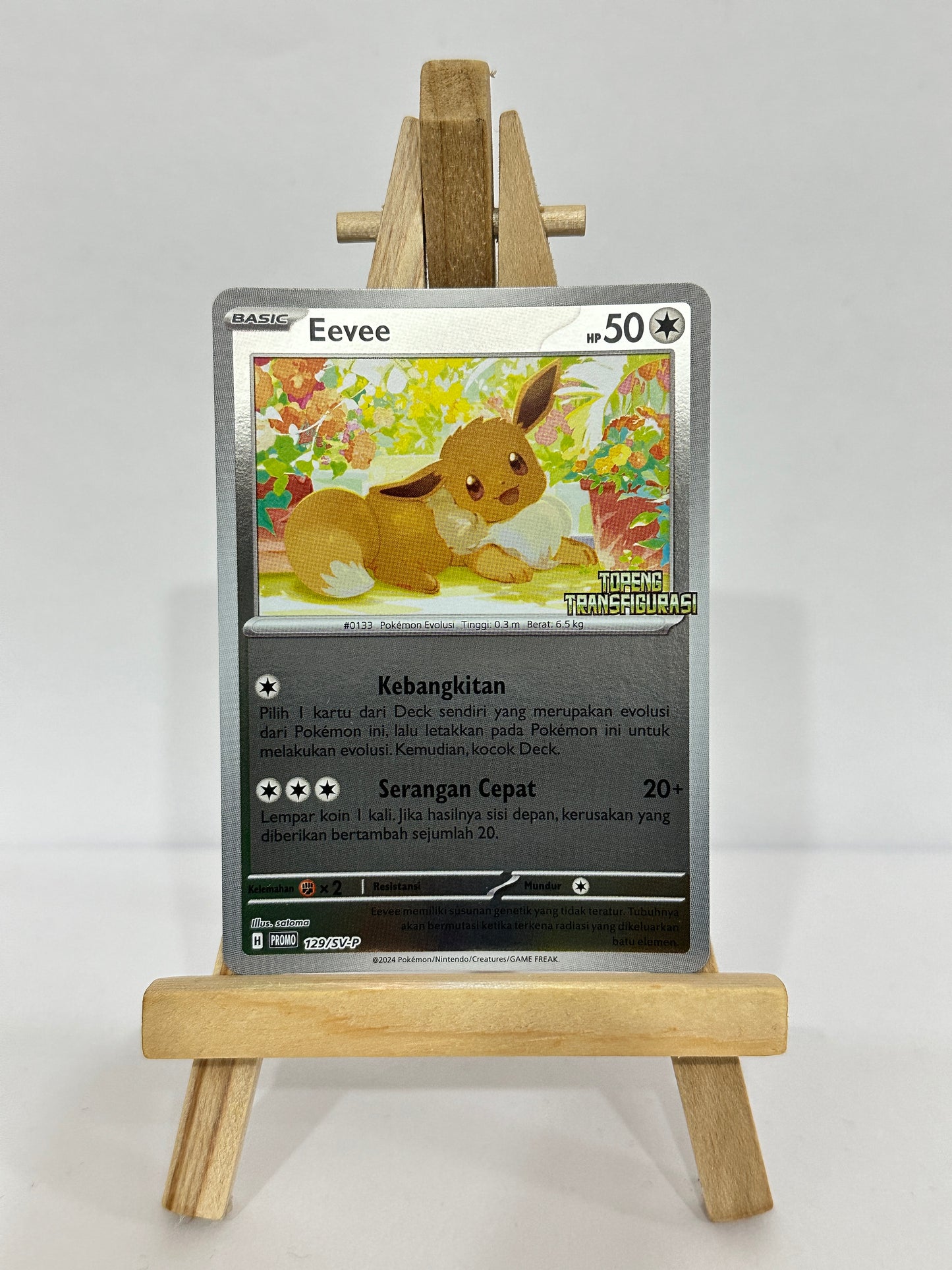 Eevee (Reverse Holo Promo) Indonesia