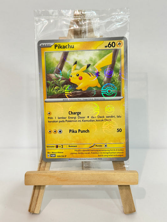Pikachu Pokeball (151 Sealed Promo) Indonesia