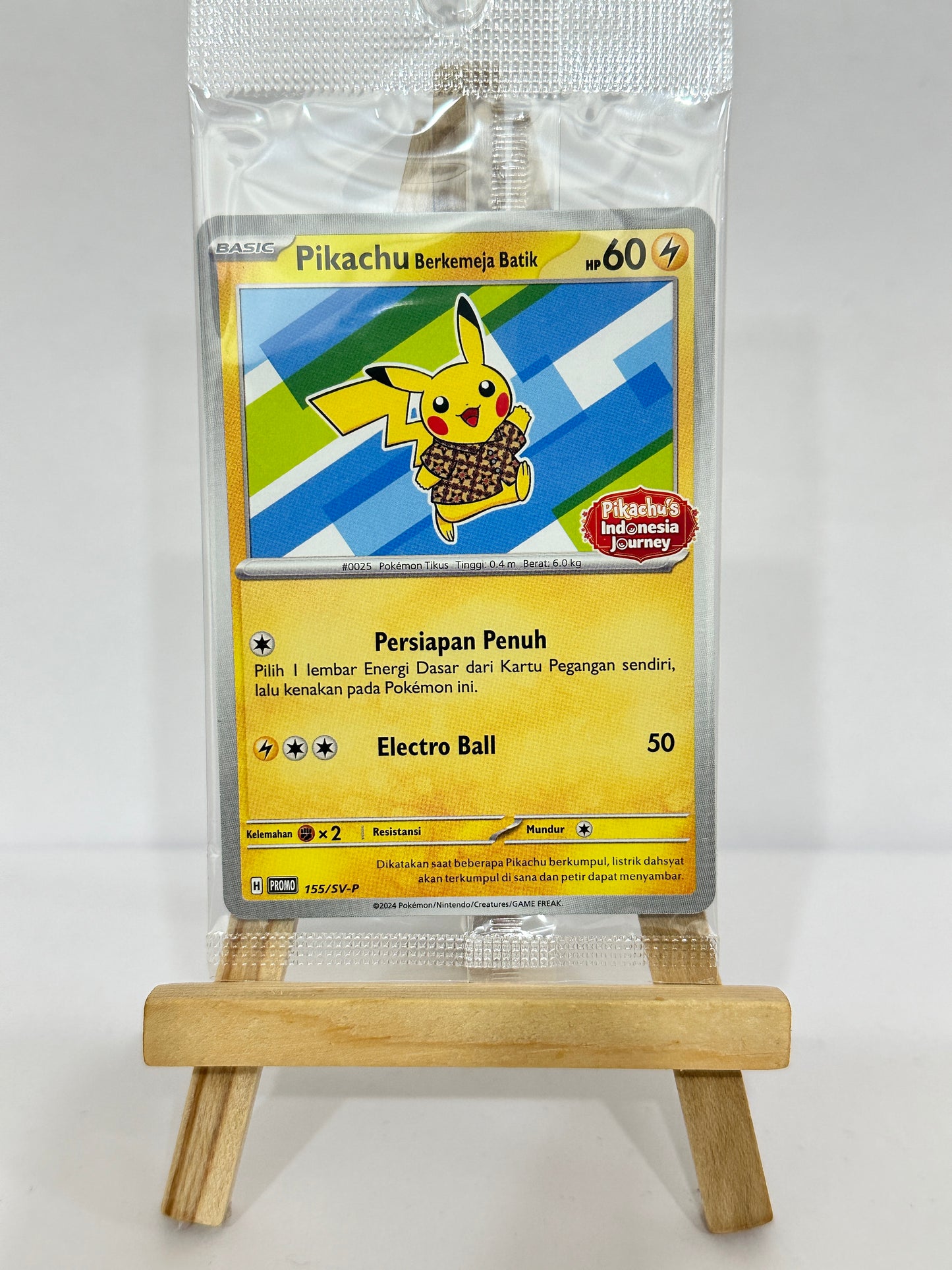 Pikachu Batik (Promo 155/SV-P)
