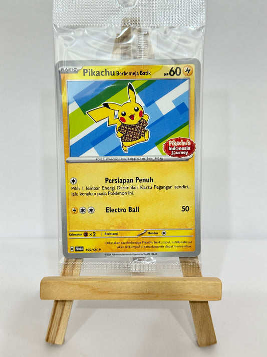 Pikachu Batik (Promo 155/SV-P)