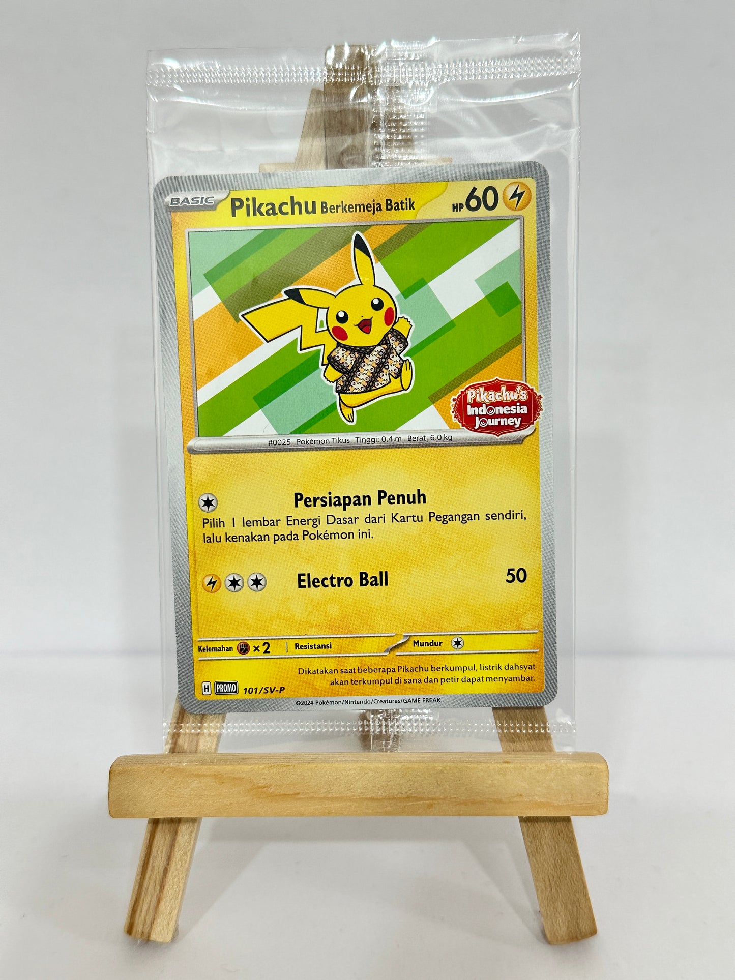 Pikachu Batik (Promo 101/SV-P)