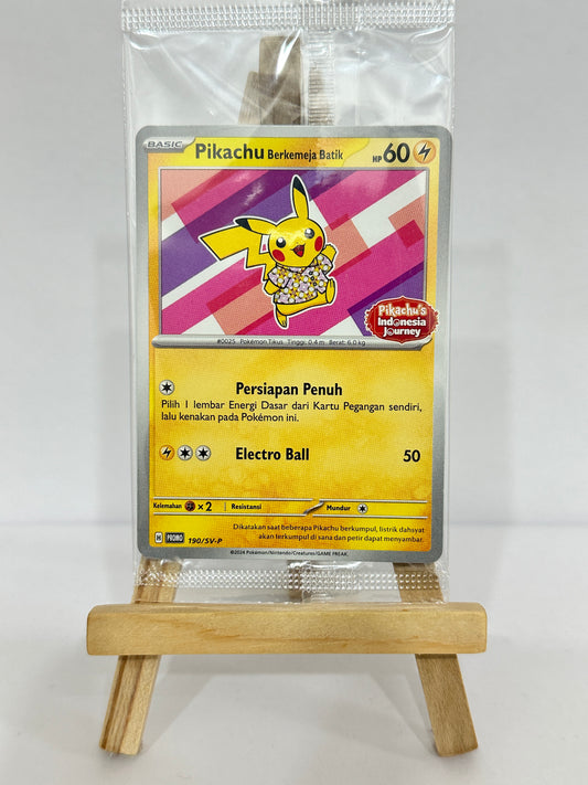 Pikachu Batik (Promo 190/SV-P)