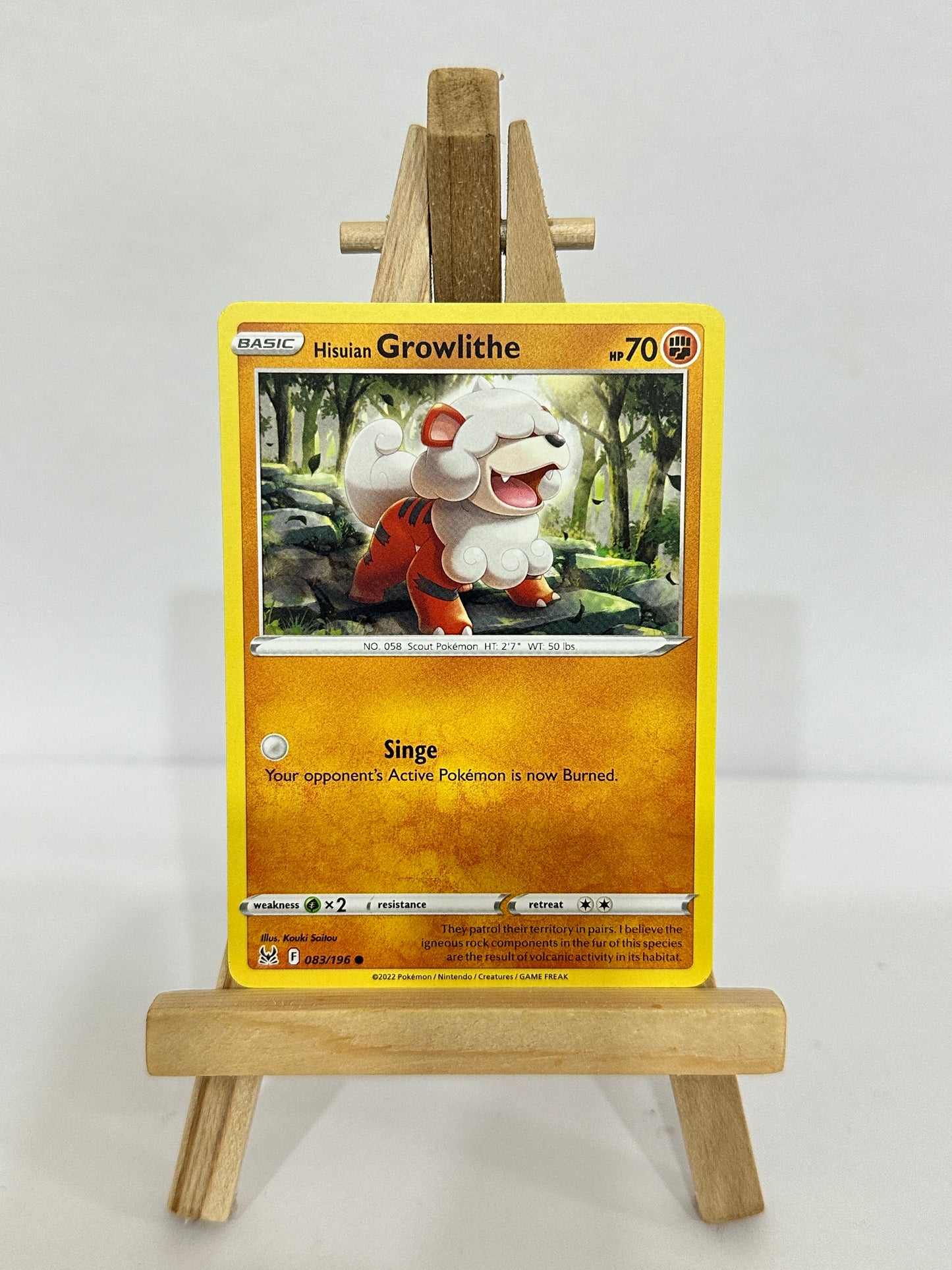 Hisuian Growlithe
