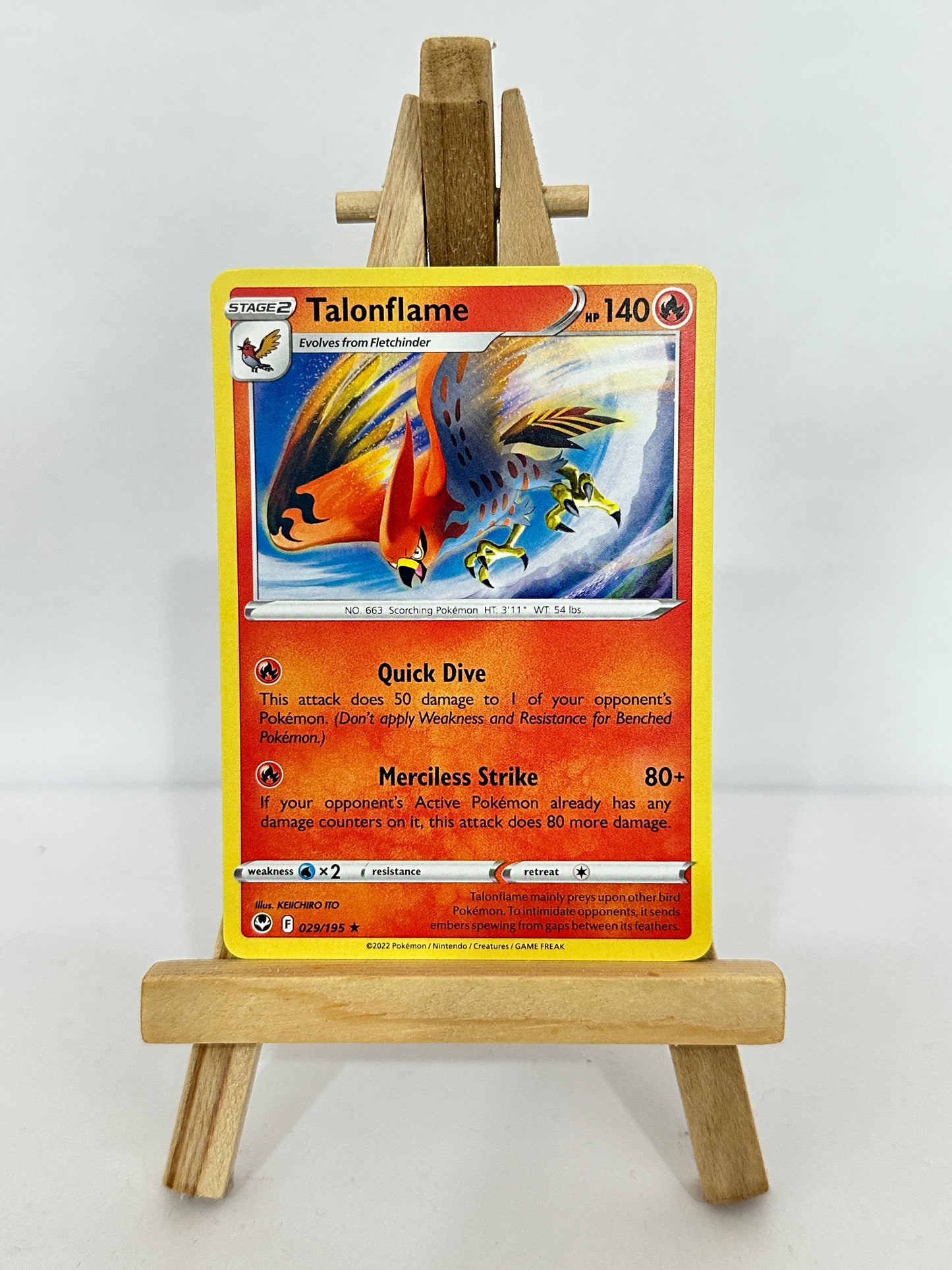 Talonflame (SWSH Silver Tempest)