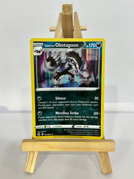 Galarian Obstagoon (SWSH Fusion Strike) Holo