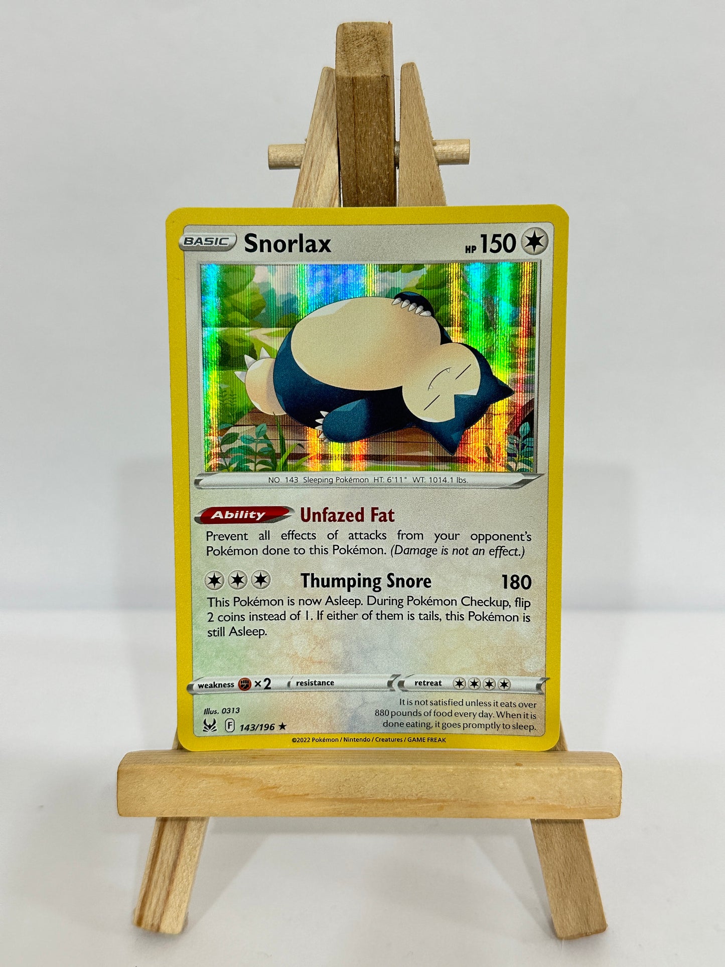 Snorlax (SWSH Lost Origin) Holo