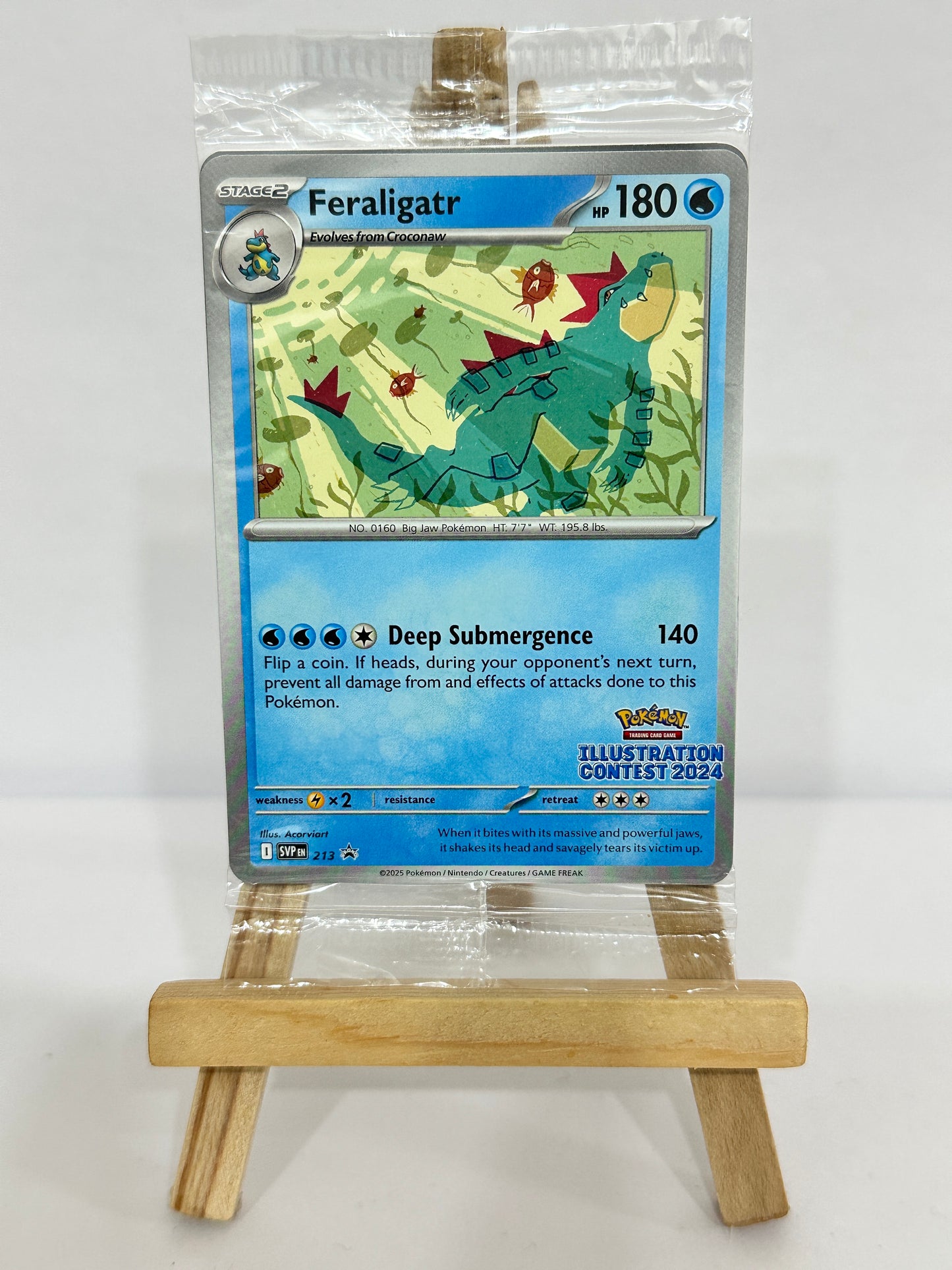 Feraligatr/Pikachu/Toxtricity ex (SVP213) Promos