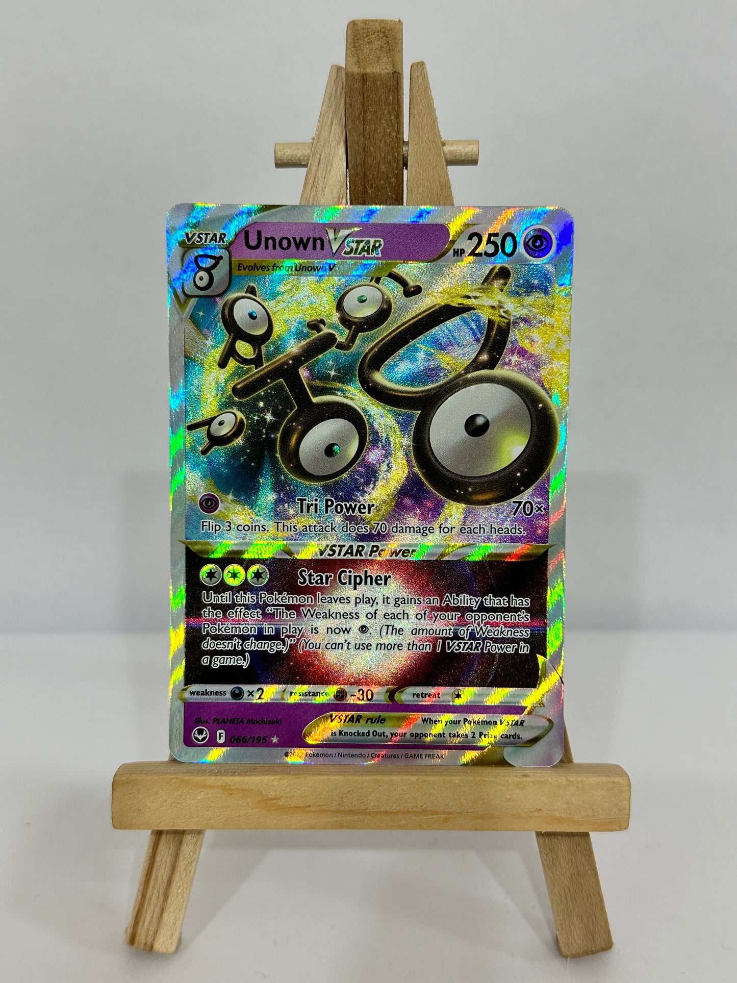 Unown VStar (SWSH Silver Tempest)
