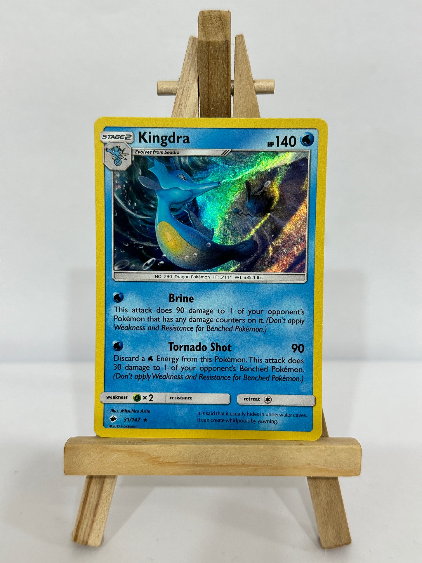 Kingdra (SM Burning Shadows) Holo