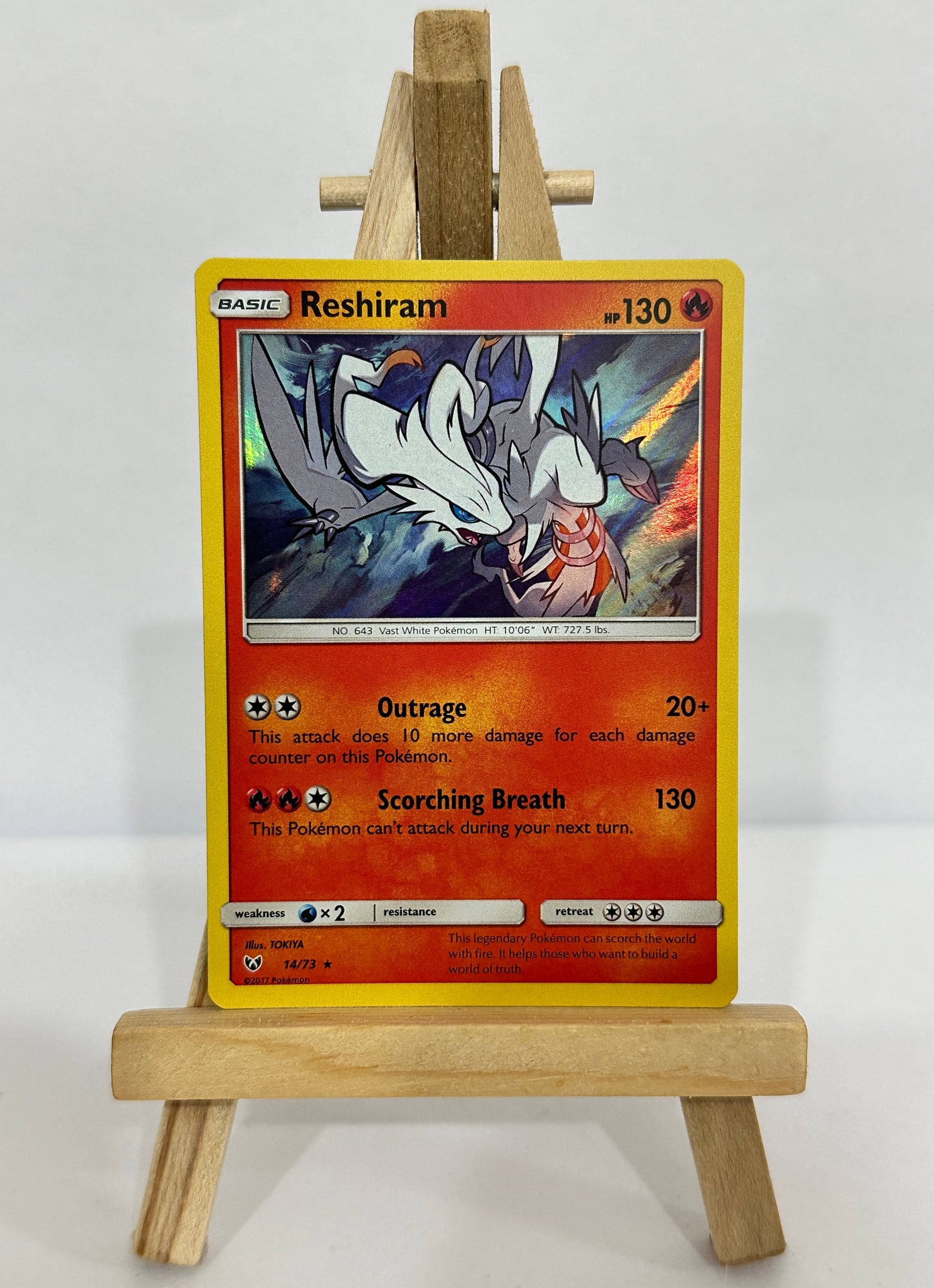 Reshiram (SM Shining Legends) Holo