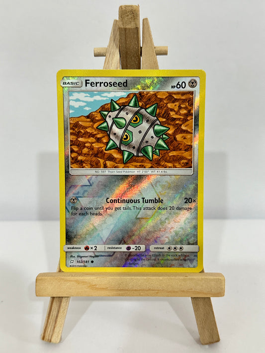 Ferroseed (SM Team Up) Reverse Holo