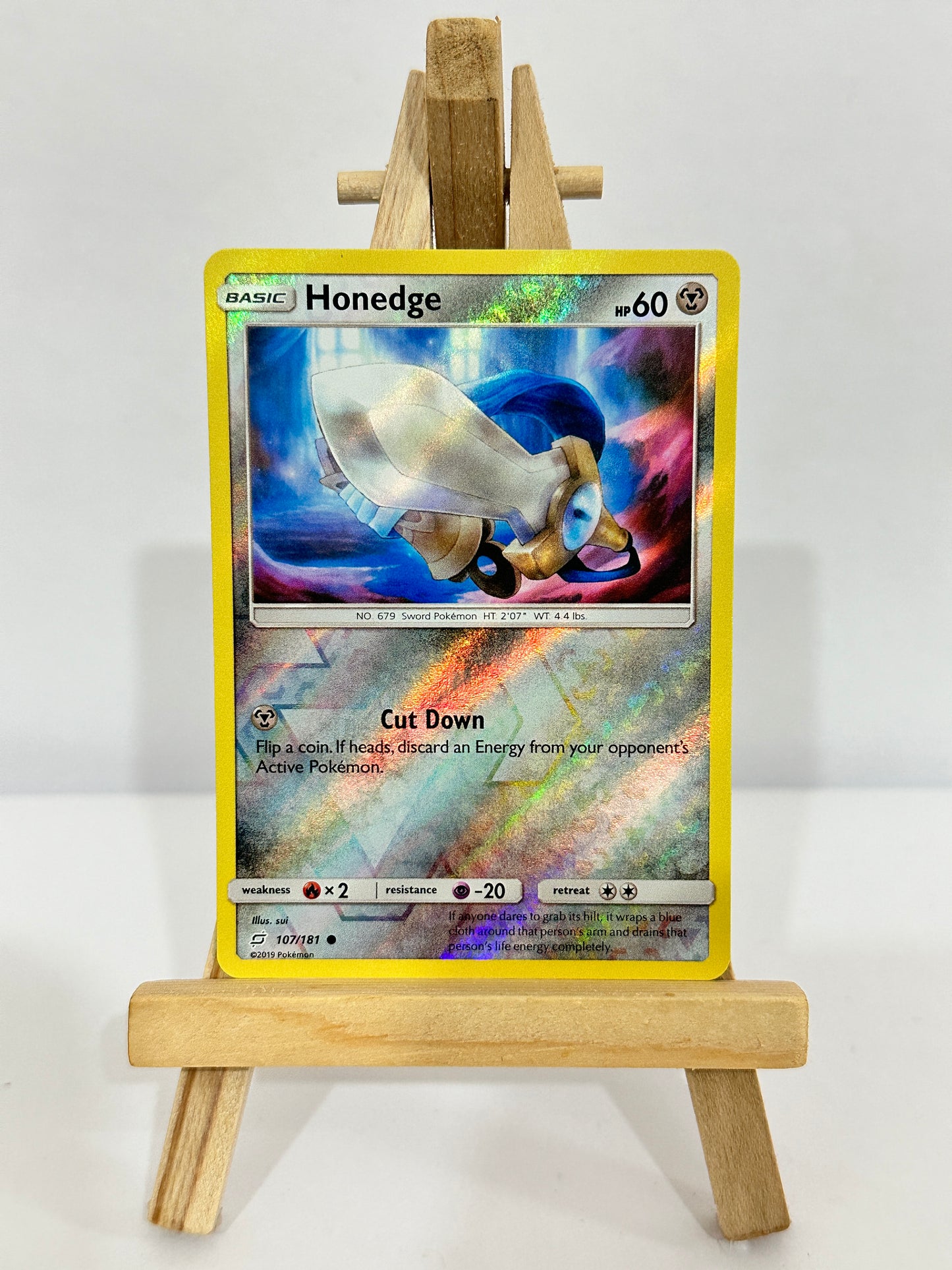 Honedge (SM Team Up) Reverse Holo