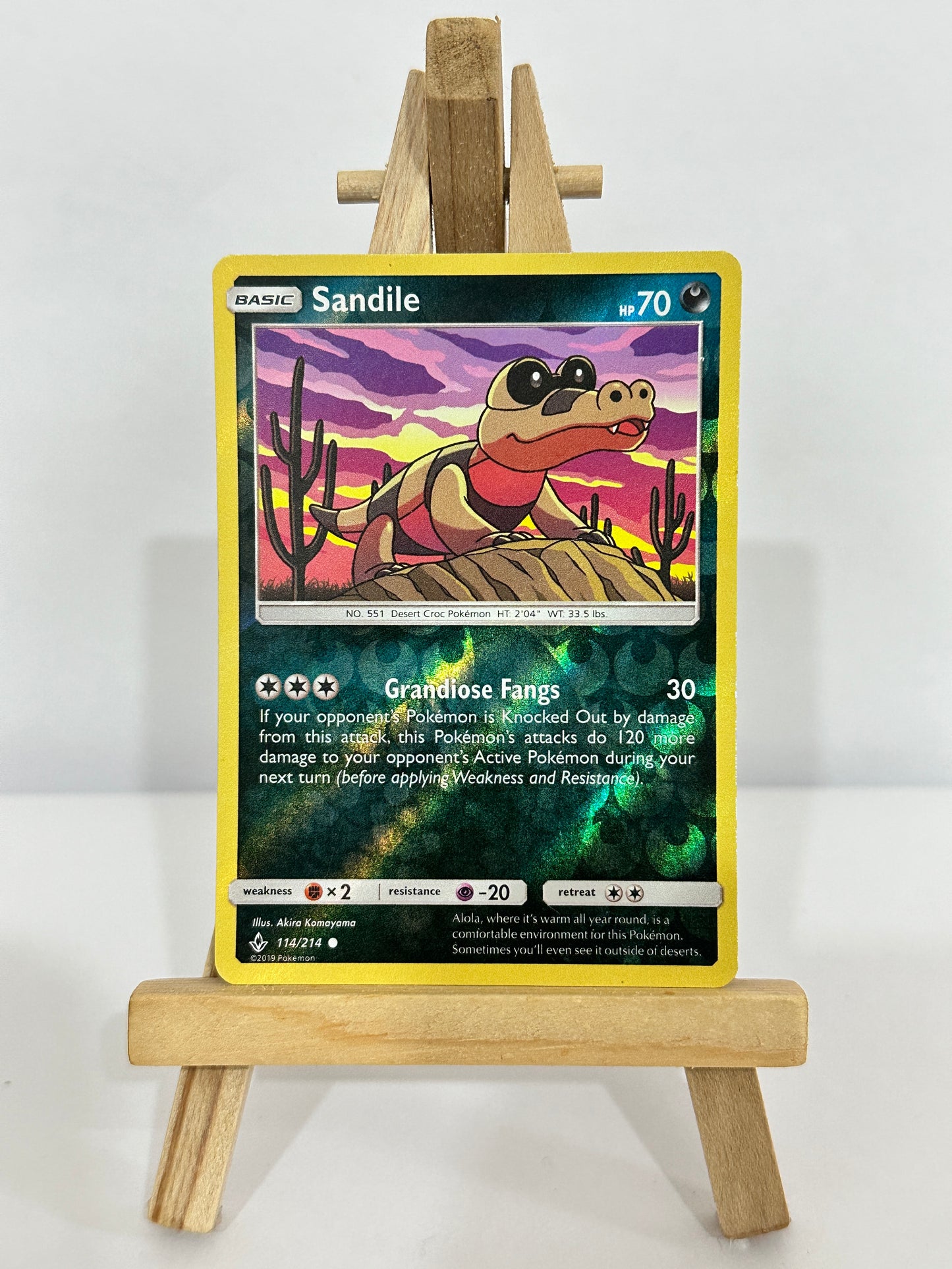 Sandile (SM Unbroken Bonds) Reverse Holo