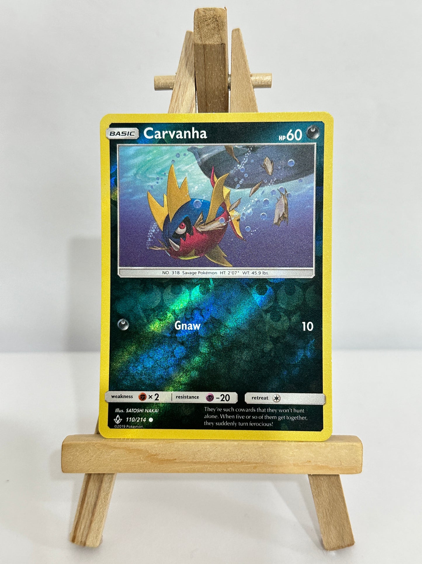 Carvanha (SM Unbroken Bonds) Reverse Holo