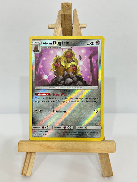 Alolan Dugtrio (SM Unbroken Bonds) Reverse Holo