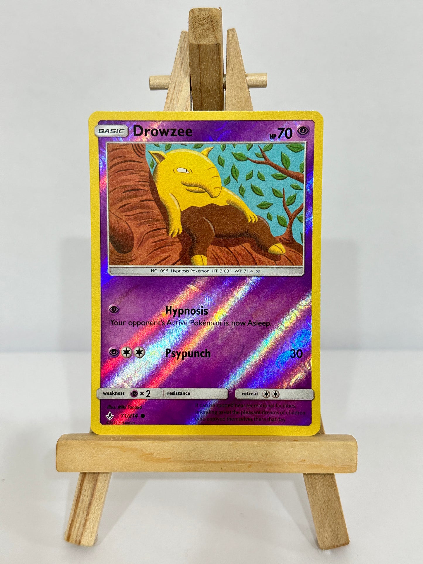 Drowzee (SM Unbroken Bonds) Reverse Holo