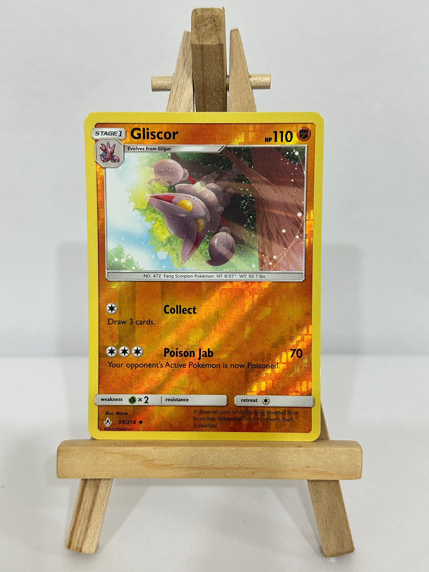 Gliscor (SM Unbroken Bonds) Reverse Holo
