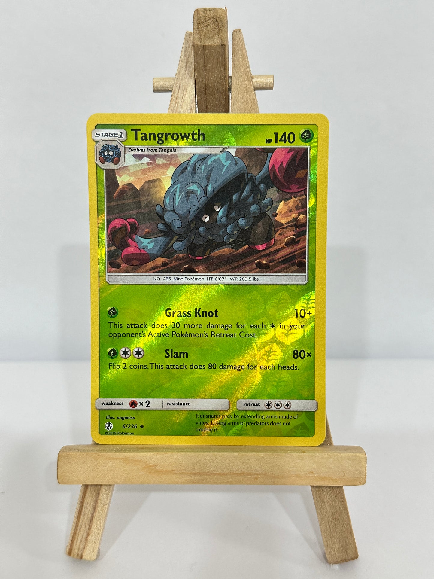 Tangrowth (SM Cosmic Eclipse) Reverse Holo