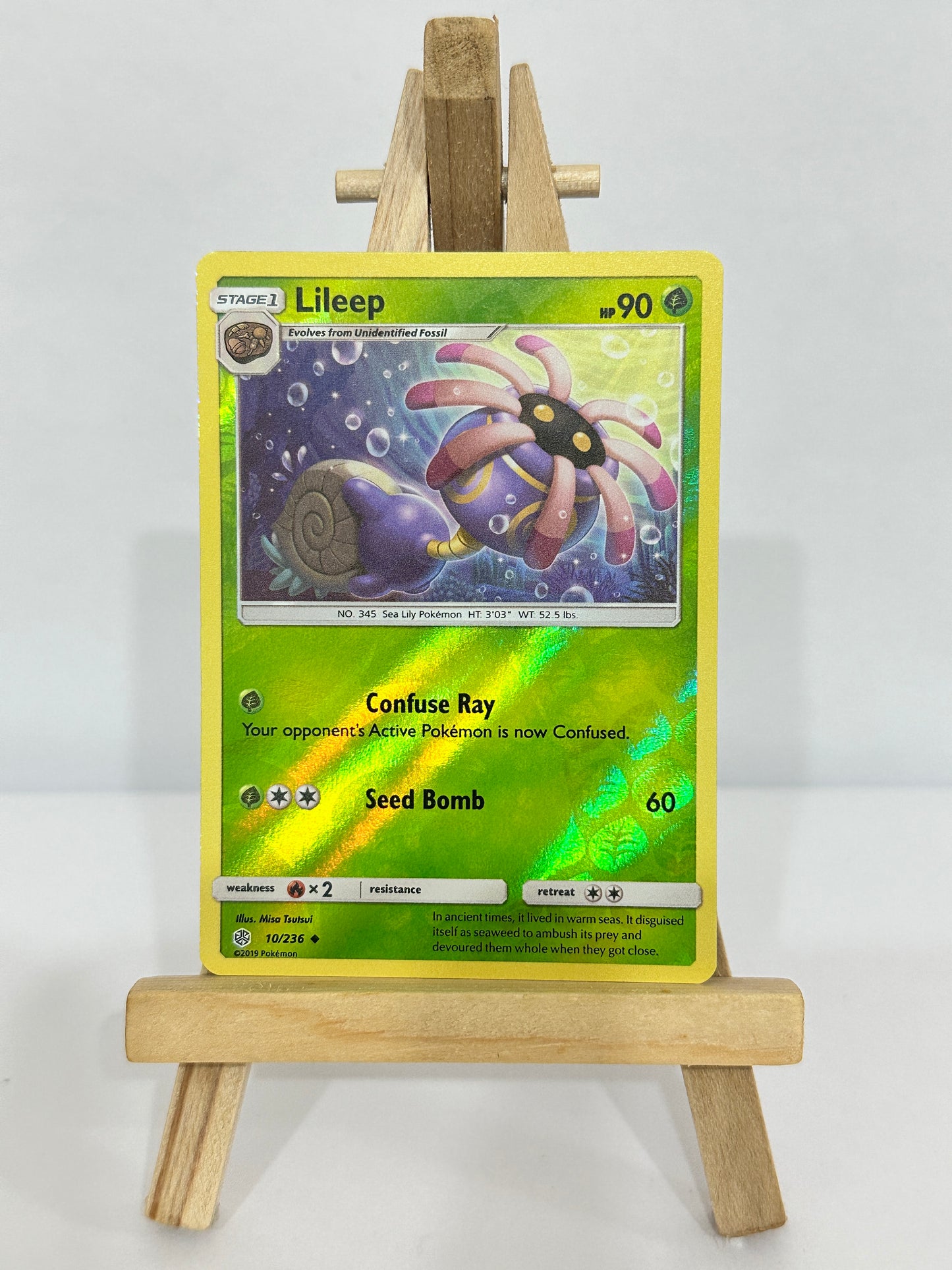 Lileep (SM Cosmic Eclipse) Reverse Holo