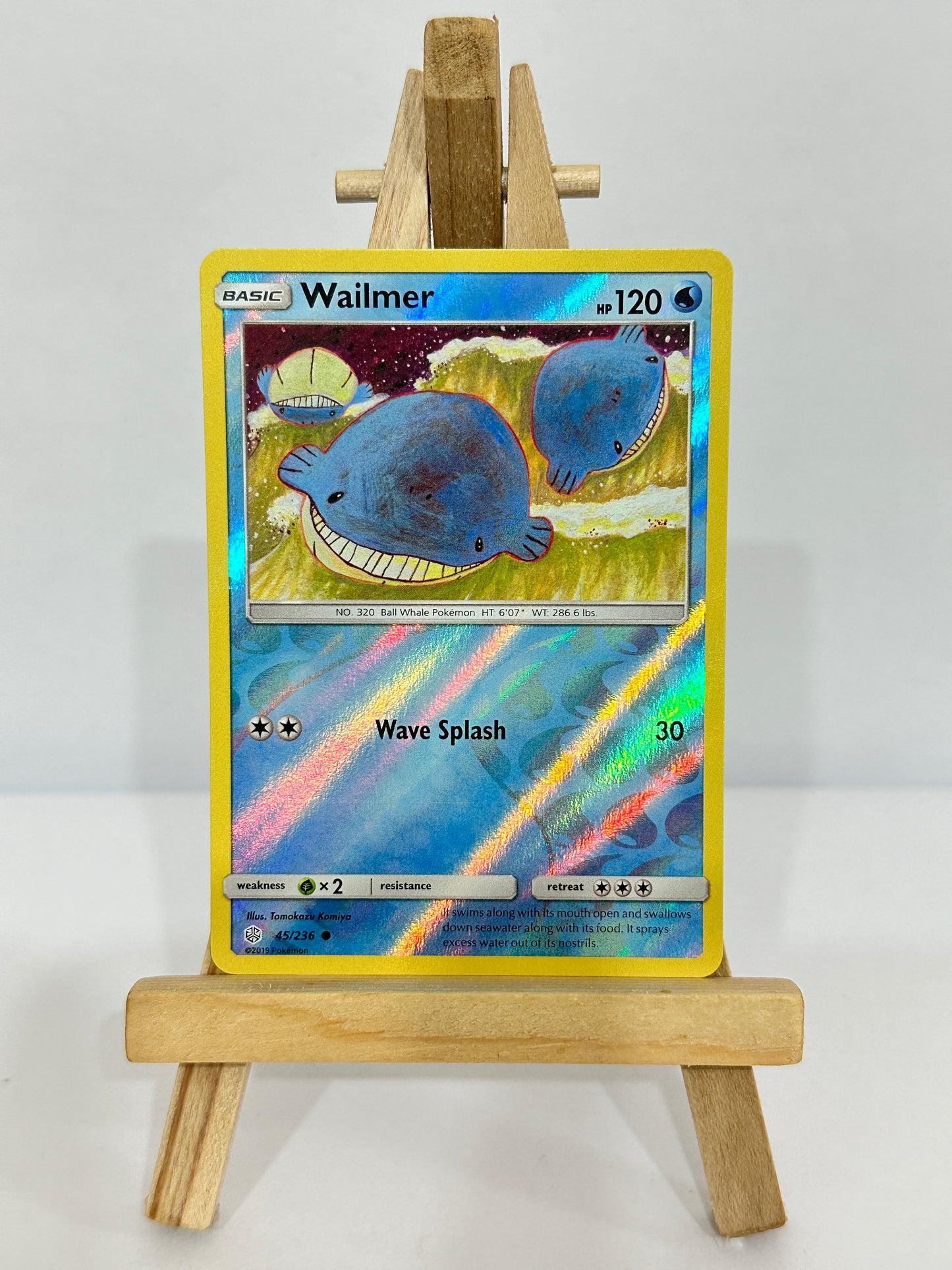 Wailmer (SM Cosmic Eclipse) Reverse Holo