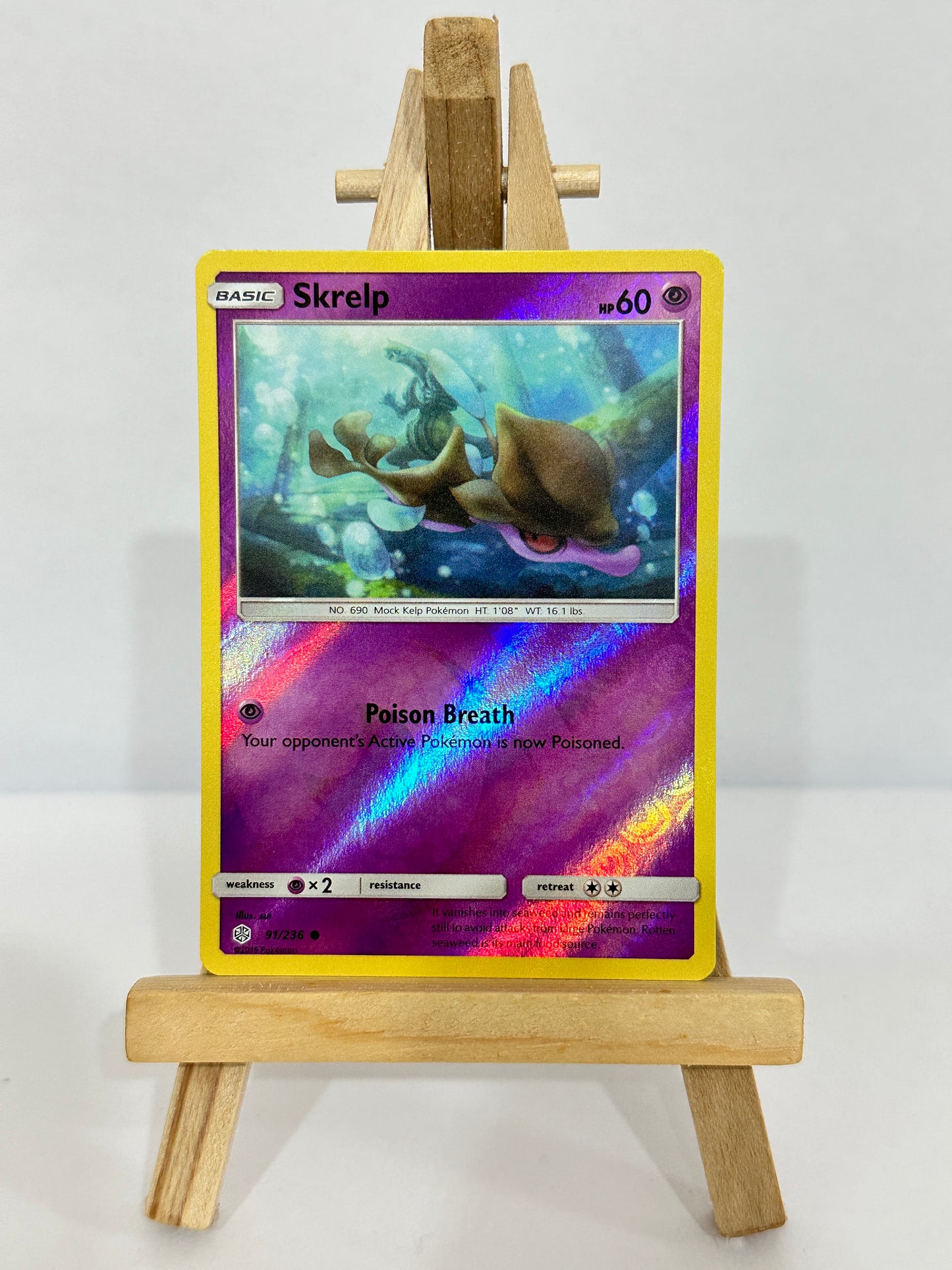Skrelp (SM Cosmic Eclipse) Reverse Holo