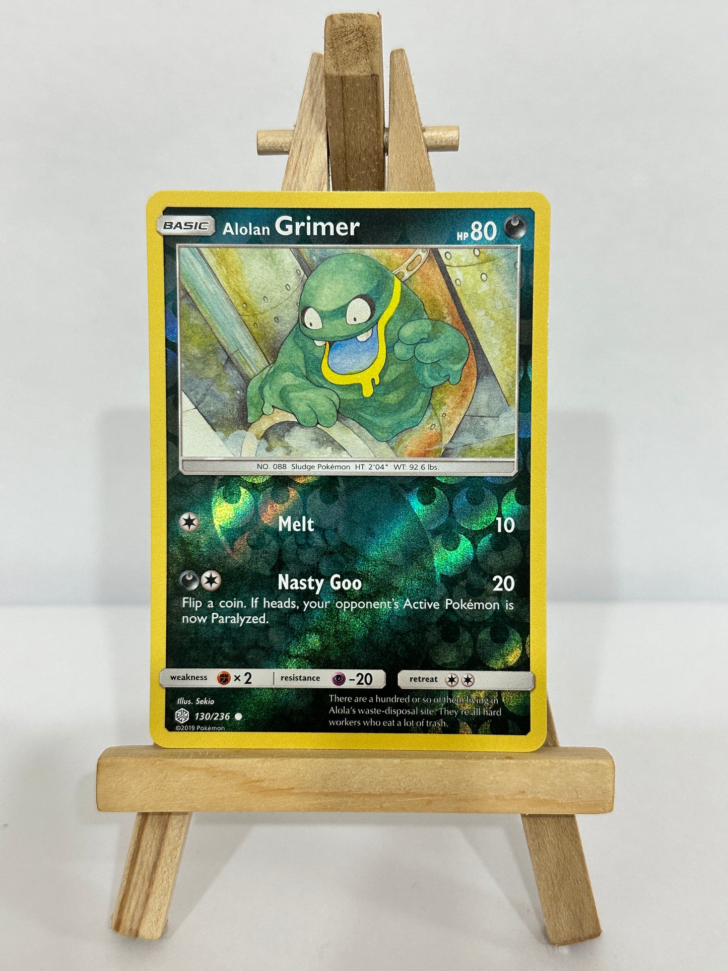 Alolan Grimer (SM Cosmic Eclipse) Reverse Holo