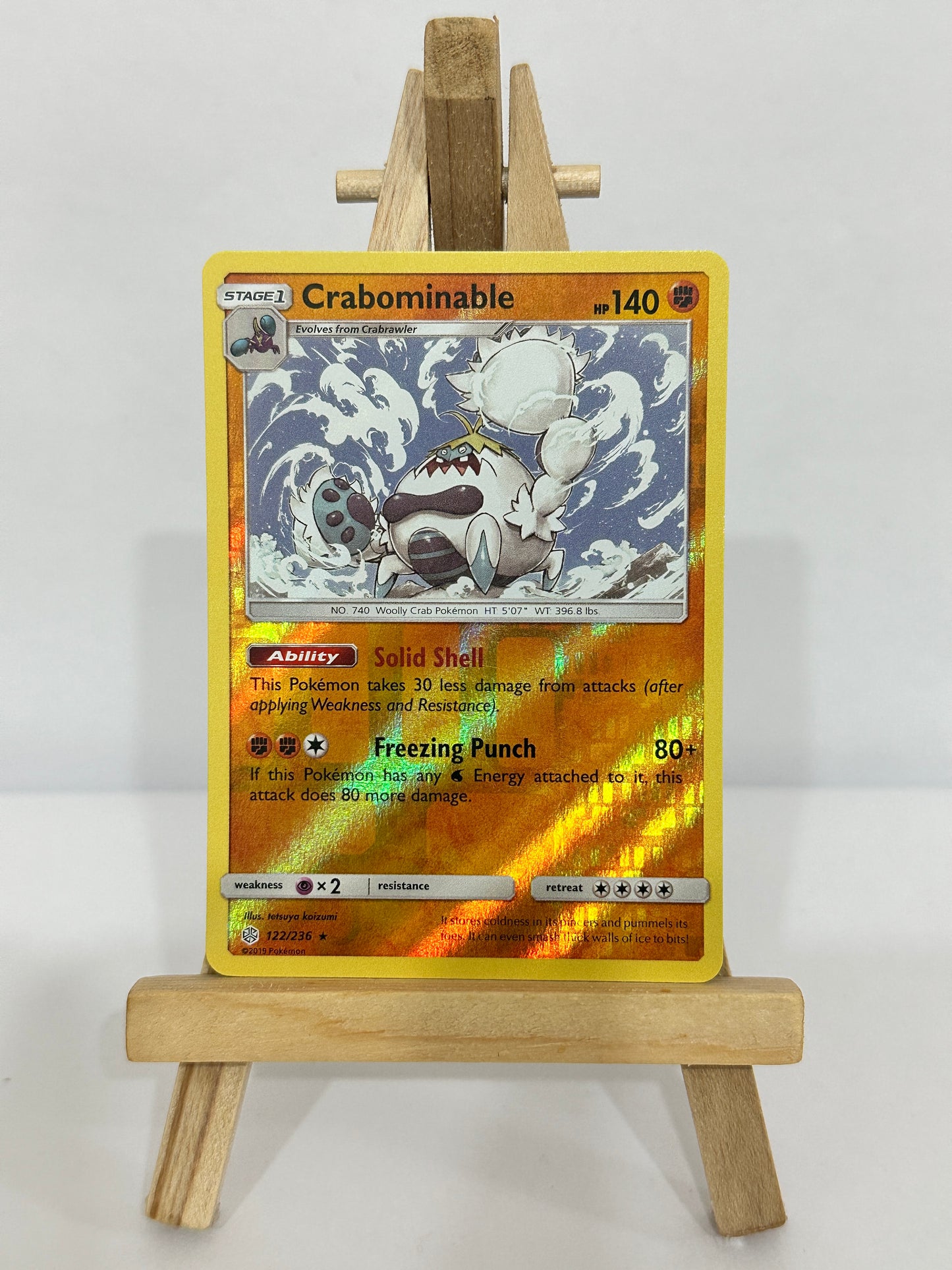Crabominable (SM Cosmic Eclipse) Reverse Holo