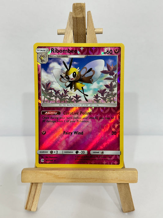 Ribombee (SM Base Set) Reverse Holos