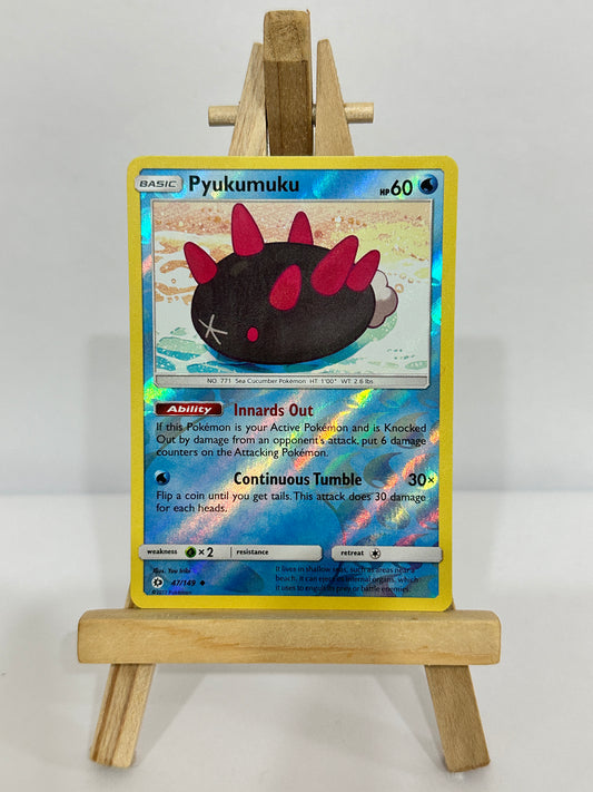 Pyukumuku (SM Base Set) Reverse Holos