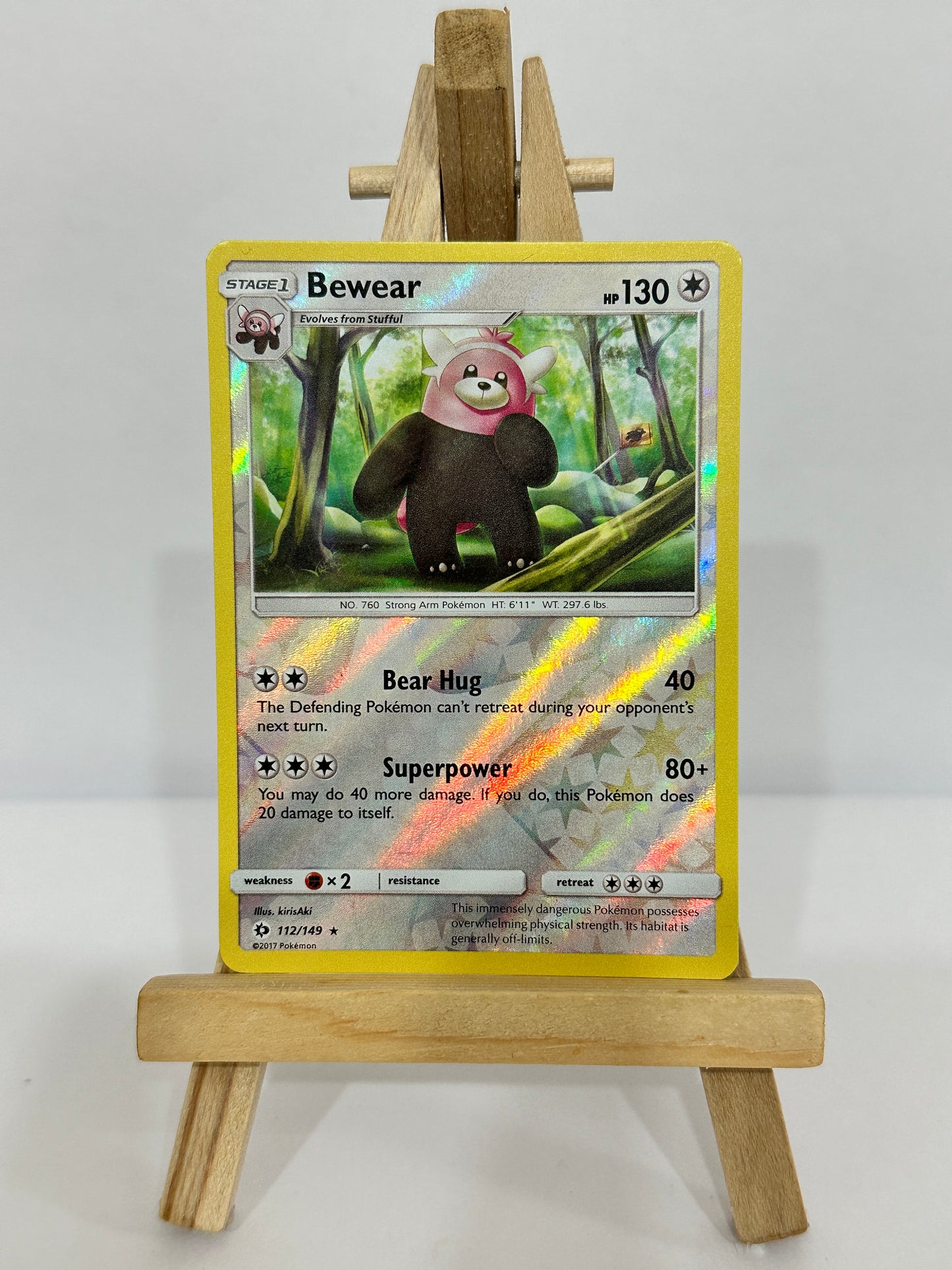 Bewear (SM Base Set) Reverse Holos