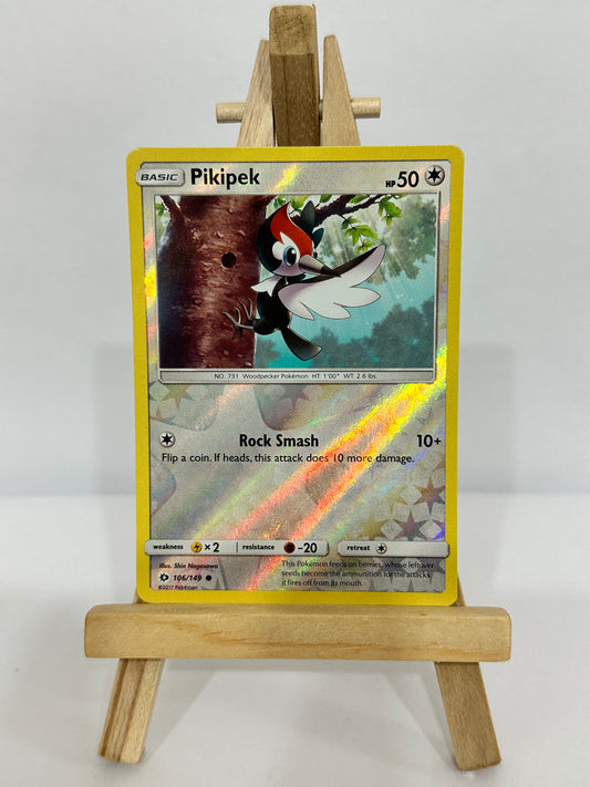 Pikipek (SM Base Set) Reverse Holos