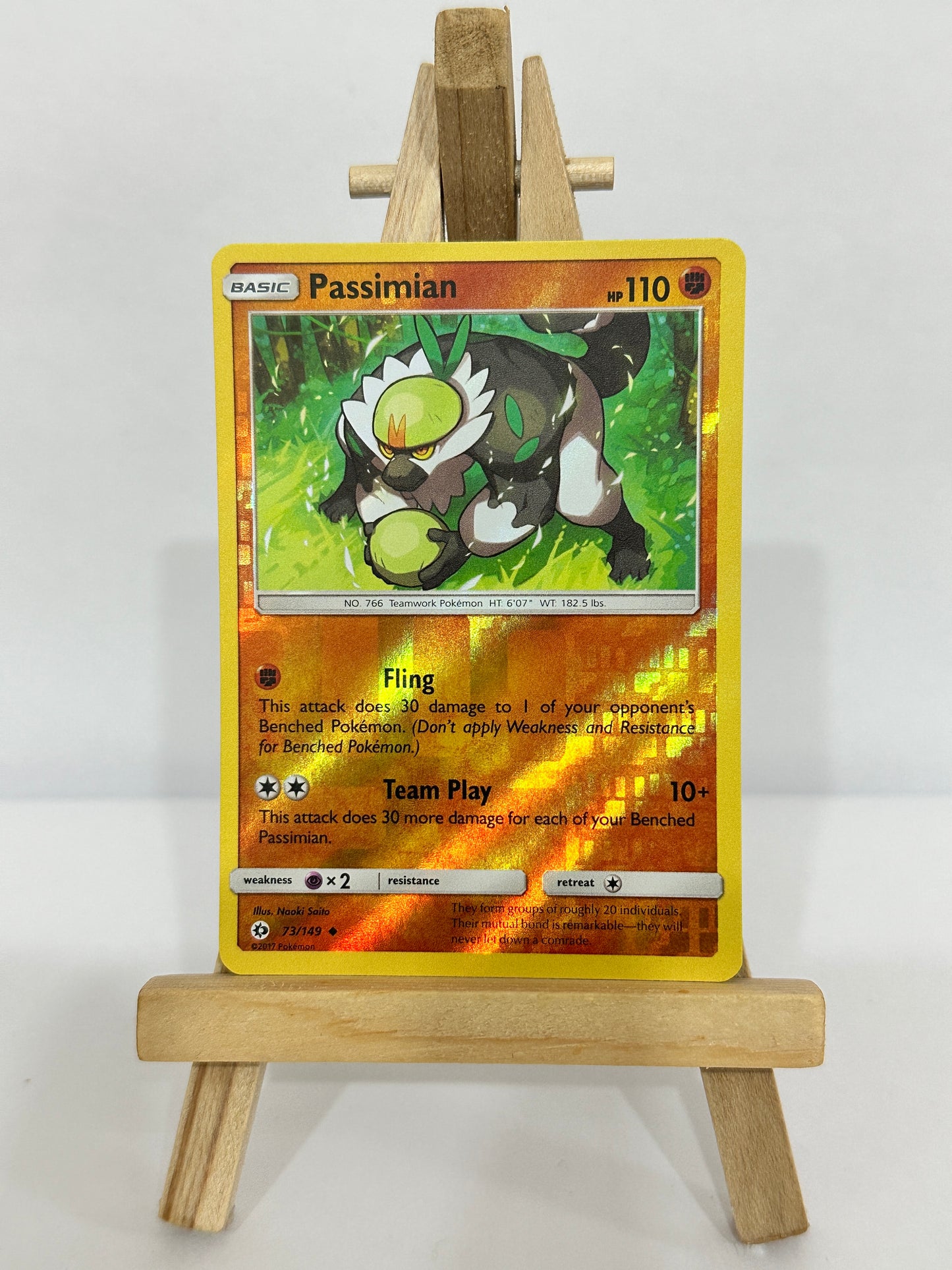 Passimian (SM Base Set) Reverse Holos