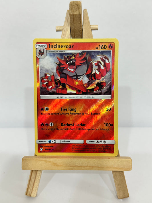 Incineroar (SM Base Set) Reverse Holos