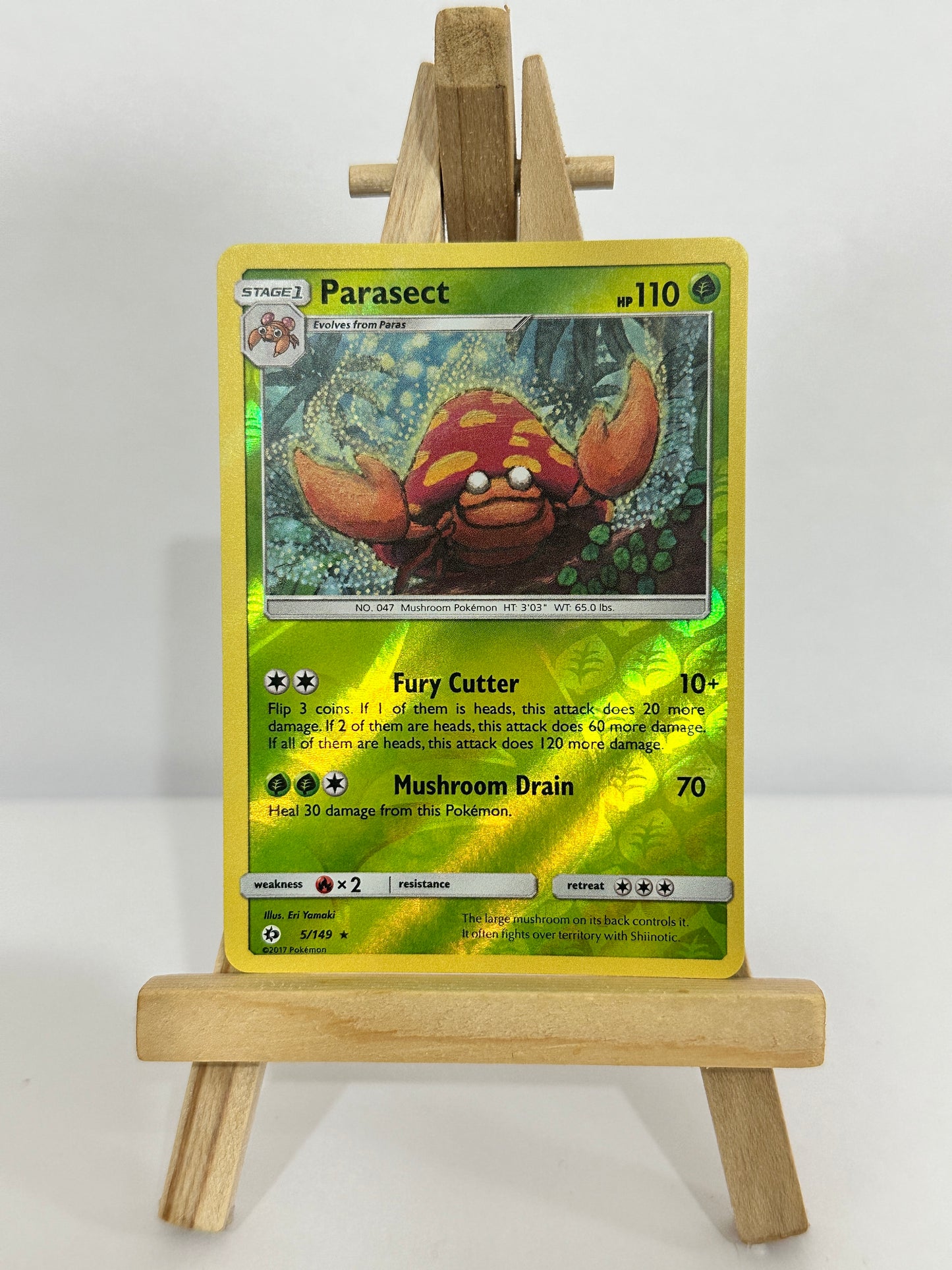 Parasect (SM Base Set) Reverse Holos