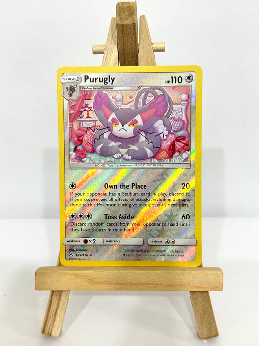 Purugly (SM Ultra Prism) Reverse Holos