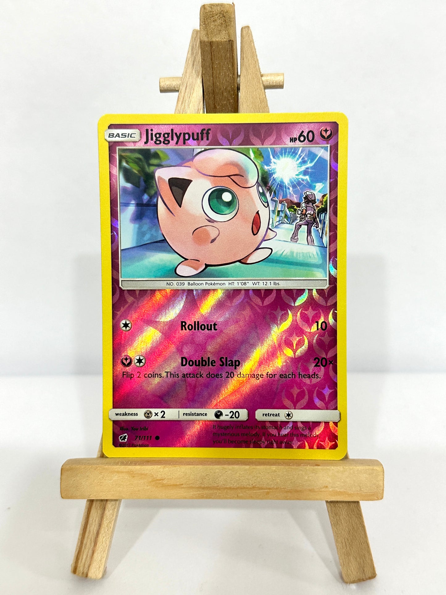 Jigglypuff (SM Crimson Invasion) Reverse Holos