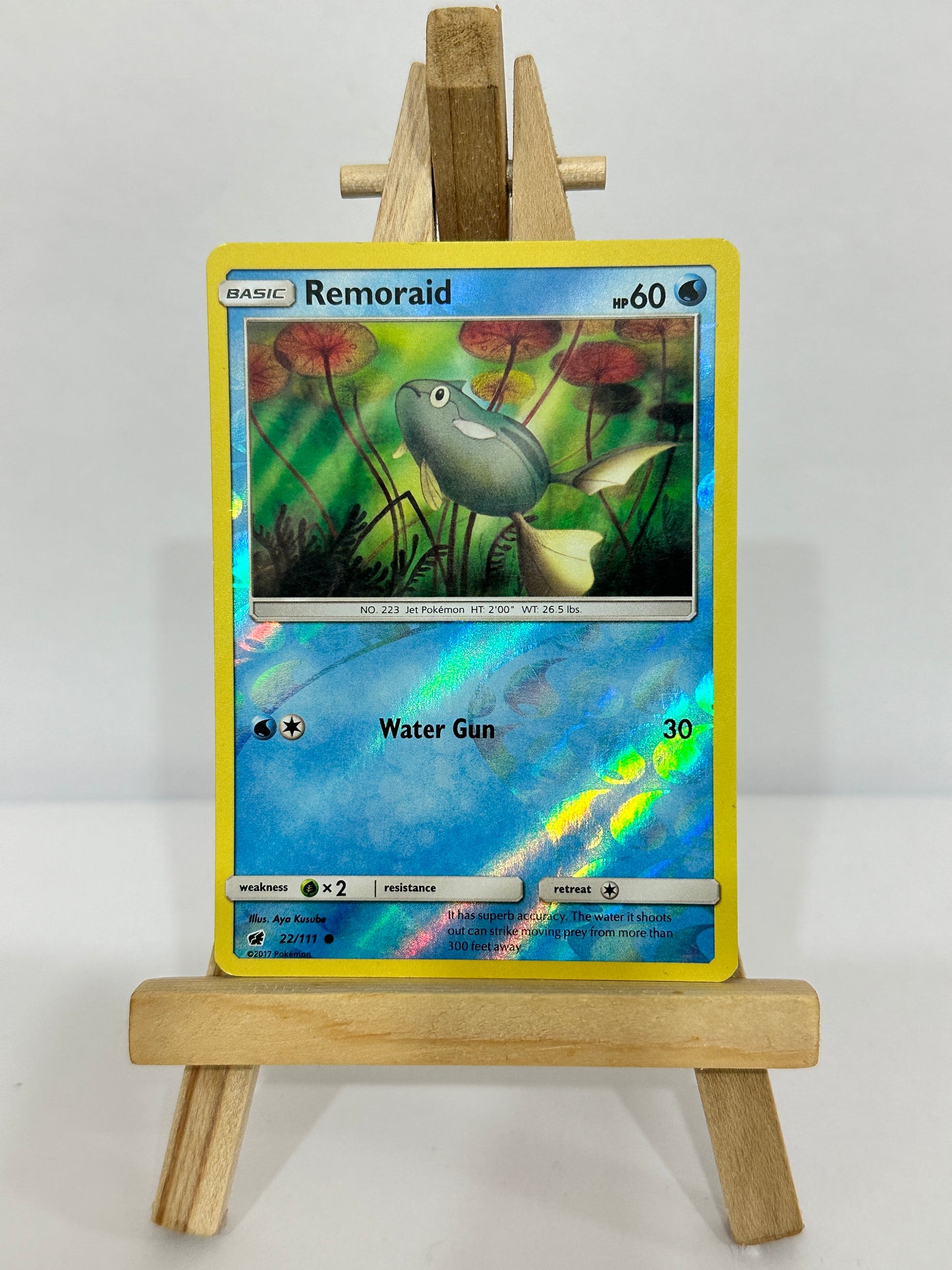 Remoraid (SM Crimson Invasion) Reverse Holos