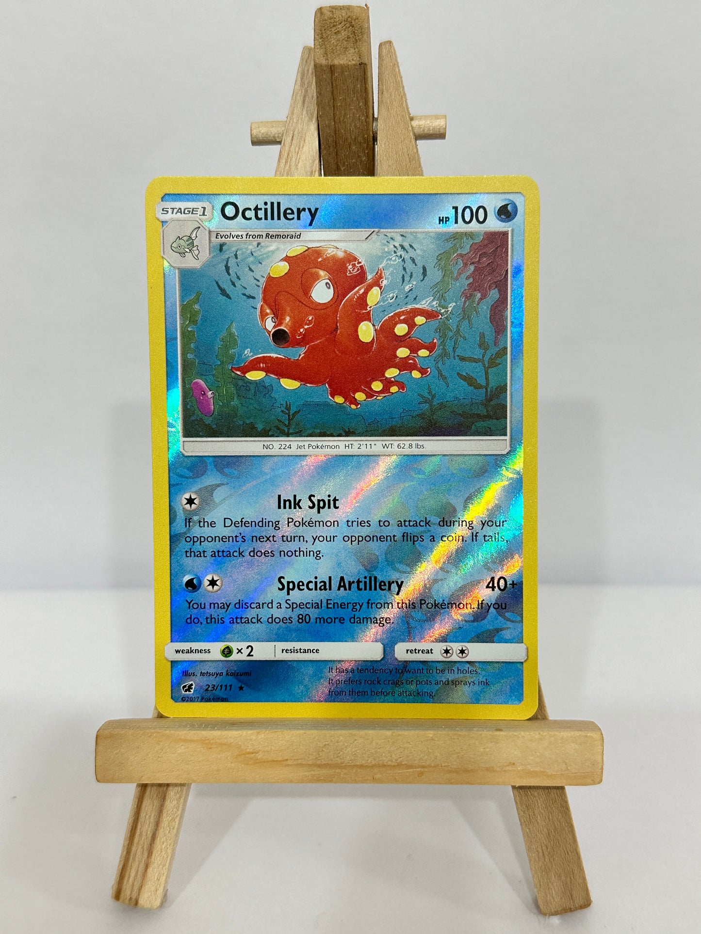 Octillery (SM Crimson Invasion) Reverse Holos