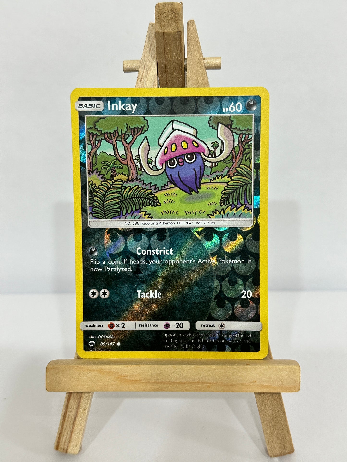 Inkay (SM Burning Shadows) Reverse Holos