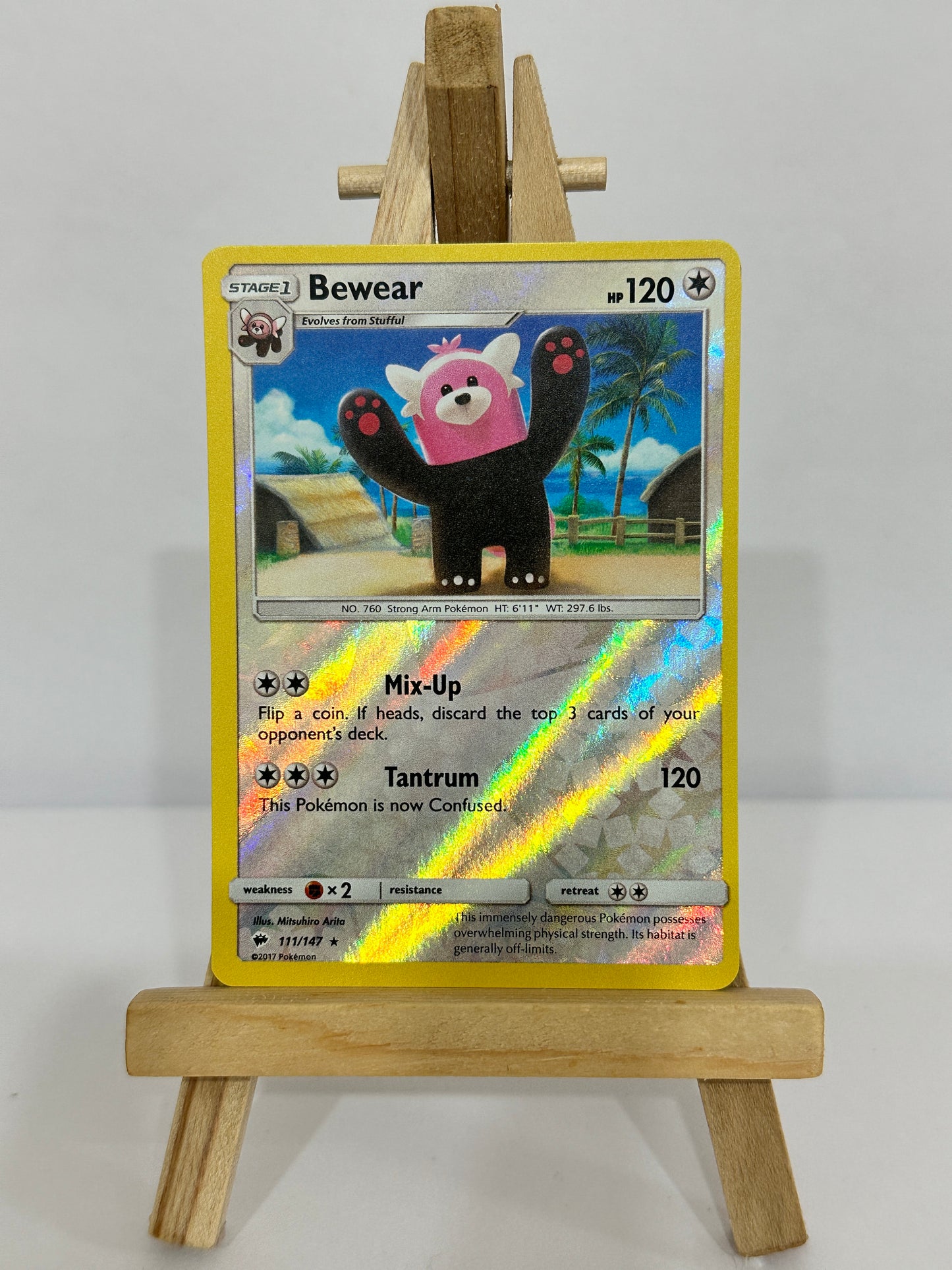 Bewear (SM Burning Shadows) Reverse Holos