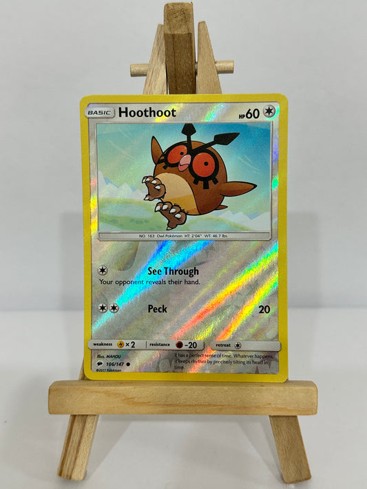 Hoothoot (SM Burning Shadows) Reverse Holos