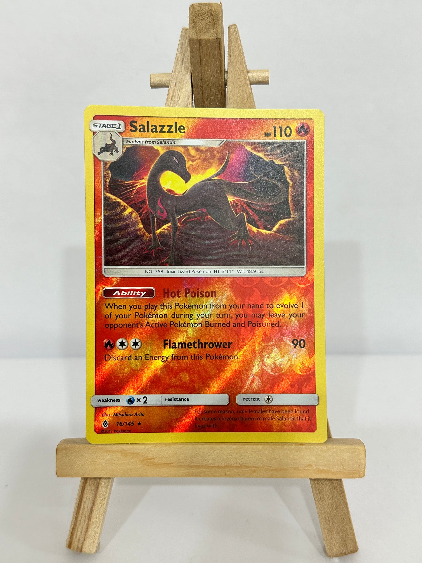 Salazzle (SM Guardians Rising) Reverse Holo