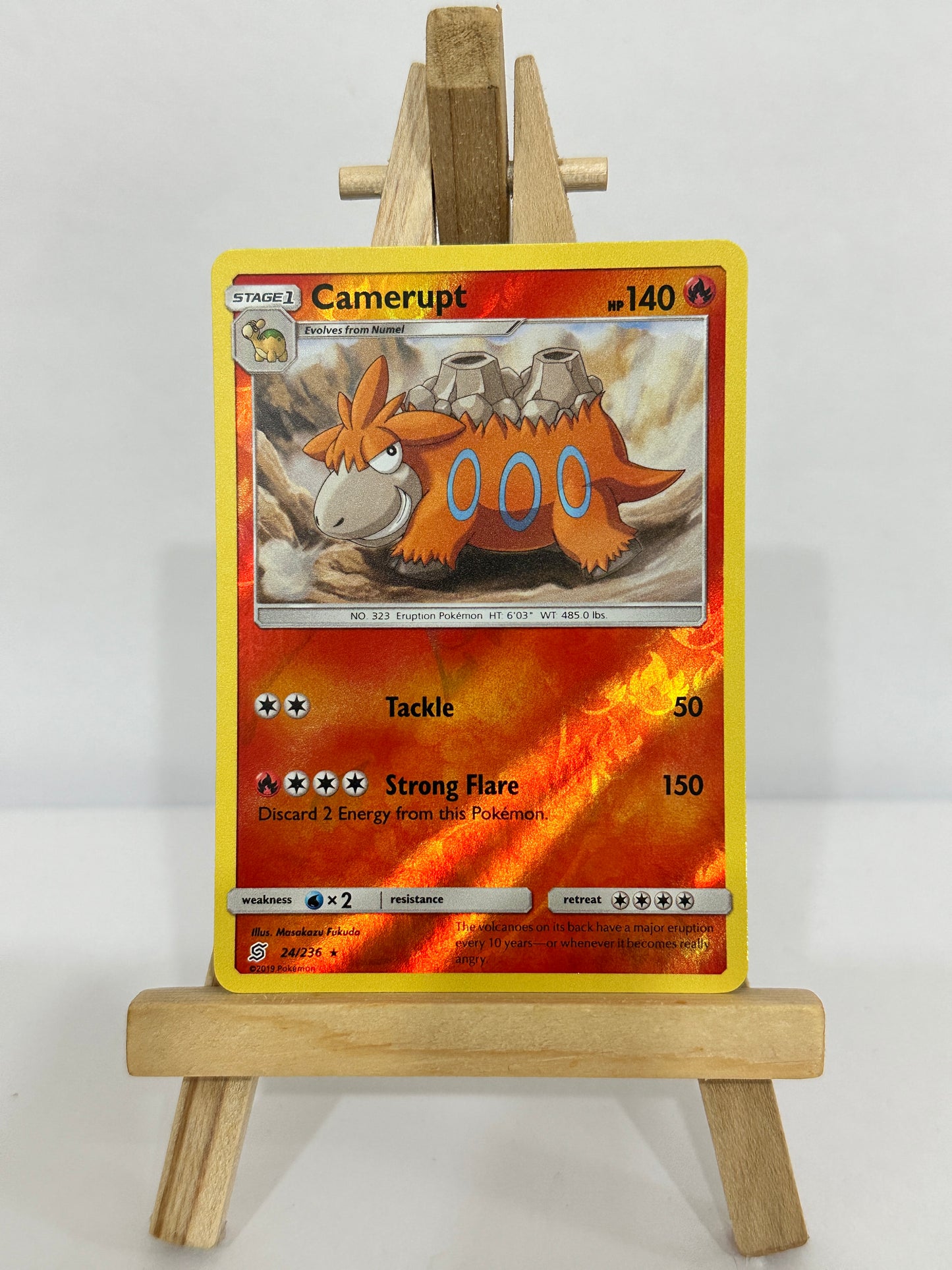 Camerupt (SM Unified Minds) Reverse Holo