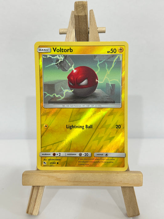 Voltorb (SM Hidden Fates) Reverse Holo