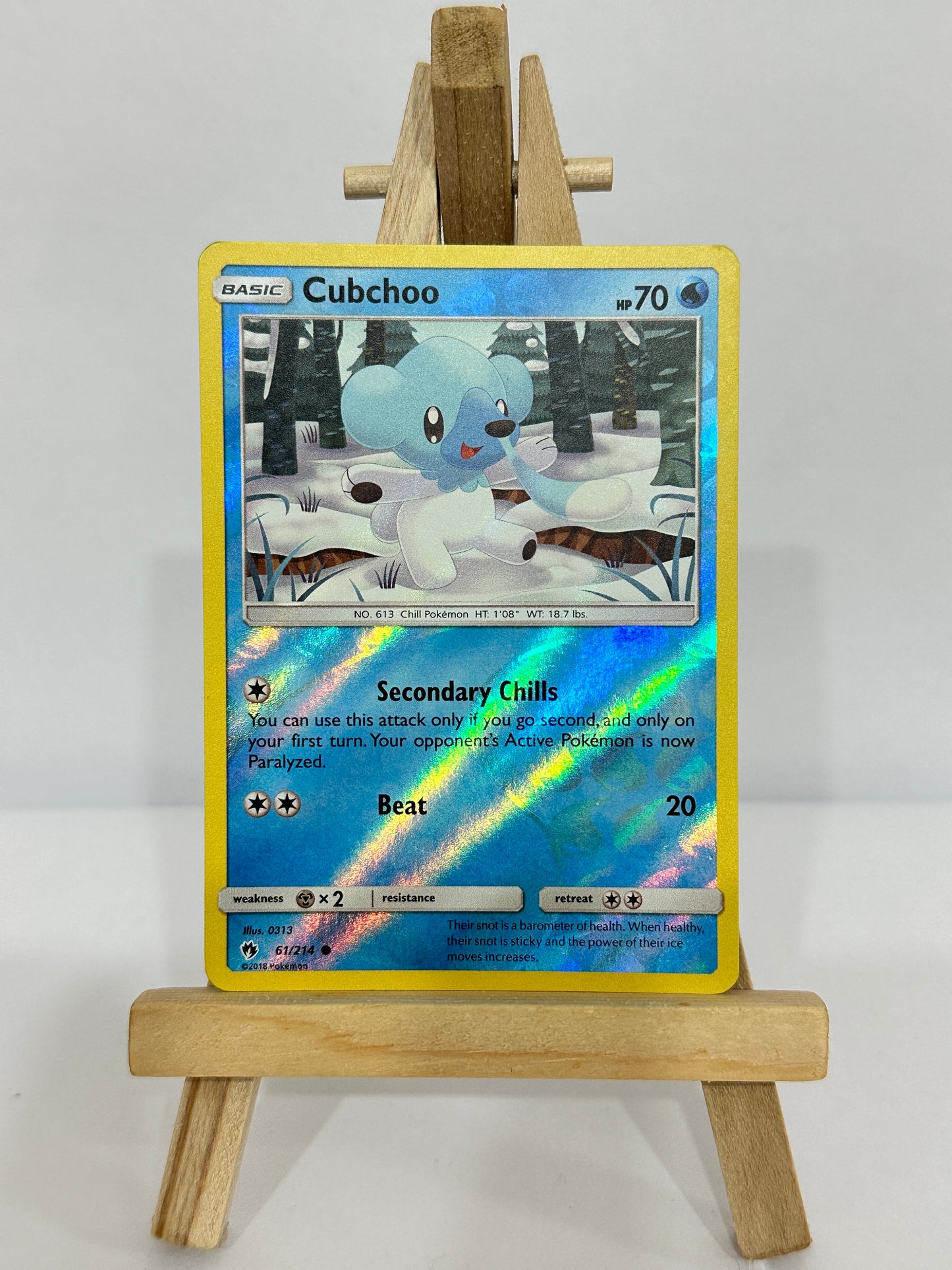 Cubchoo (SM Lost Thunder) Reverse Holo