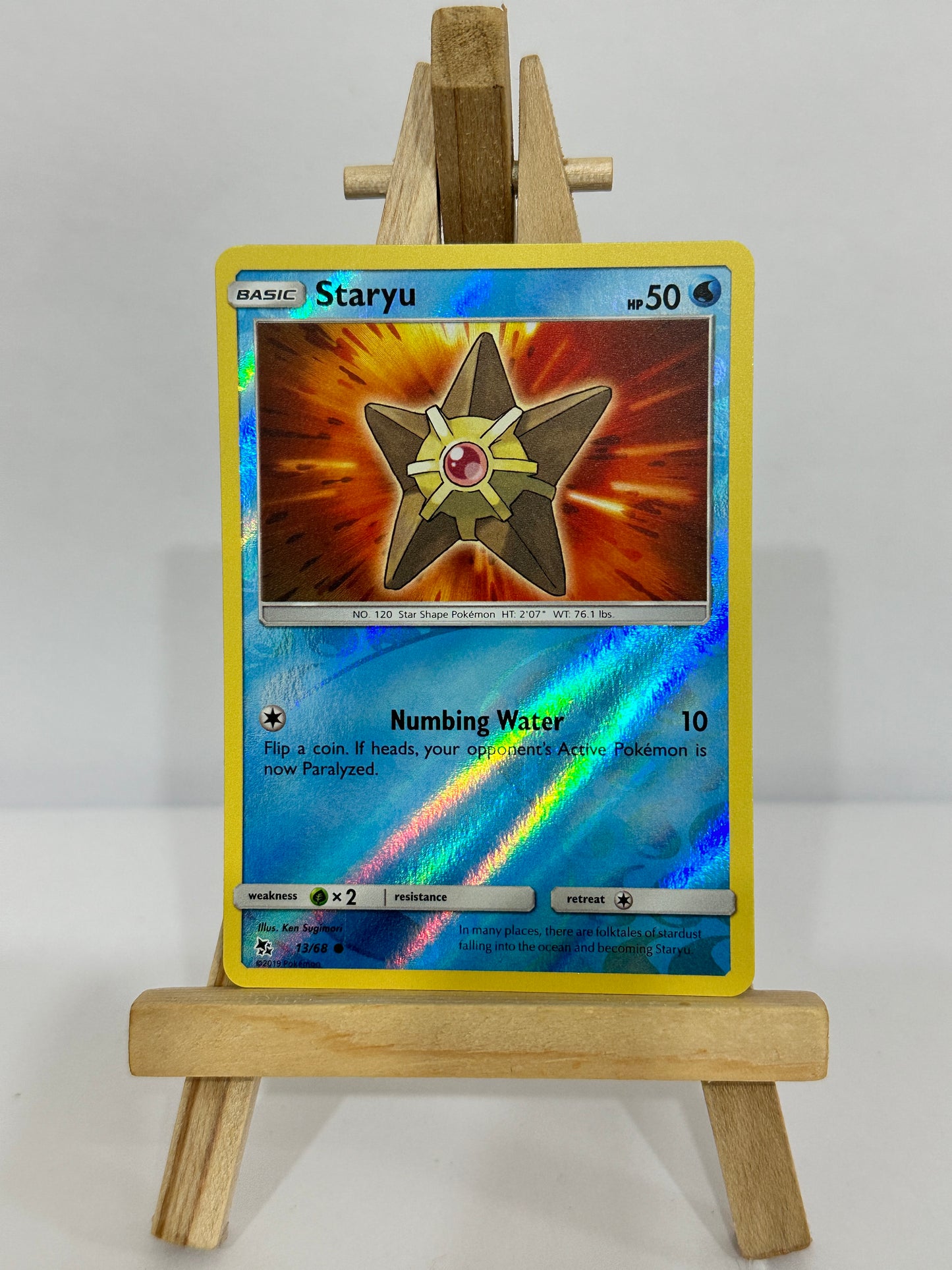 Staryu (SM Hidden Fates) Reverse Holo