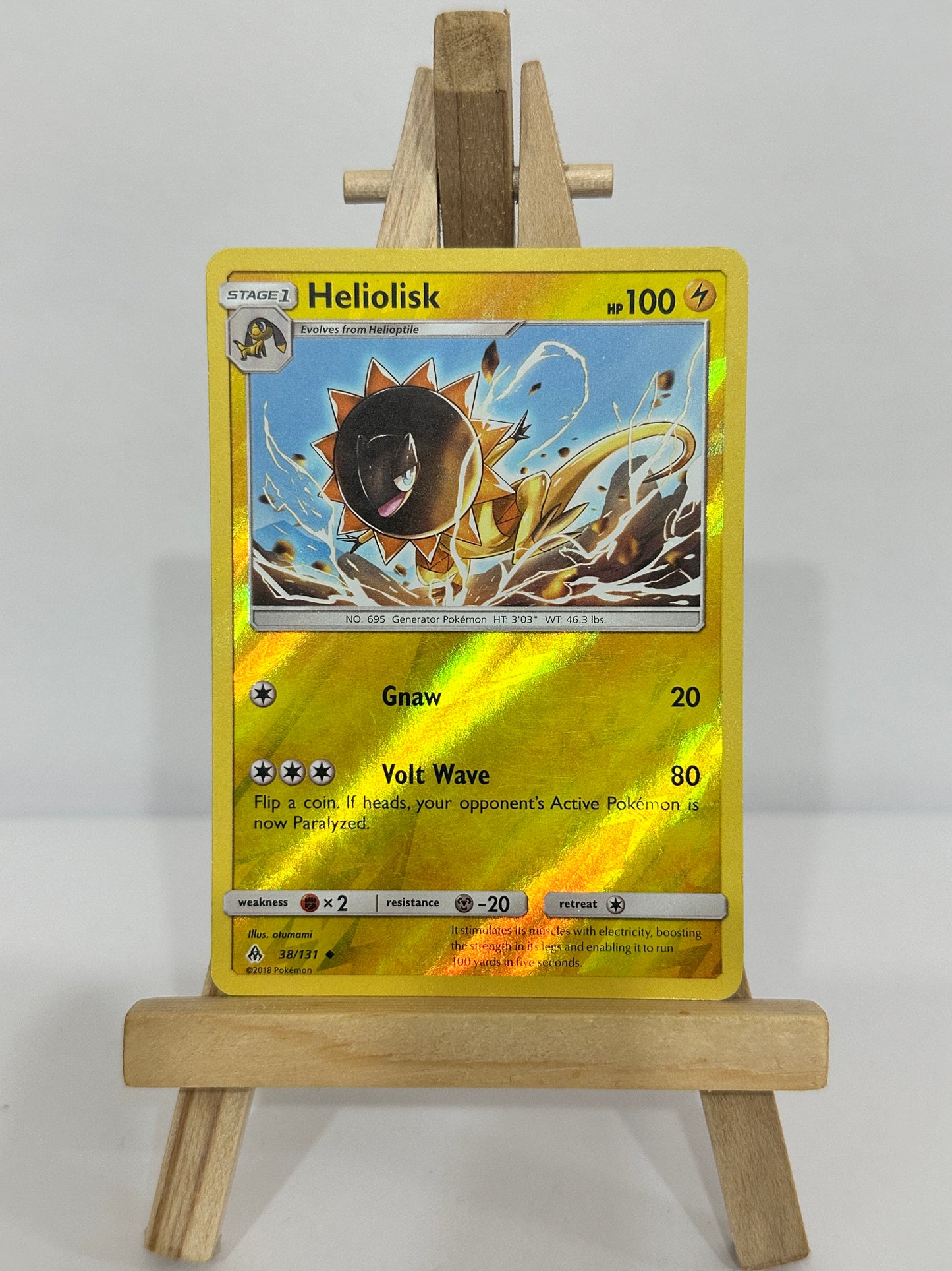 Heliolisk (SM Forbidden Light) Reverse Holo